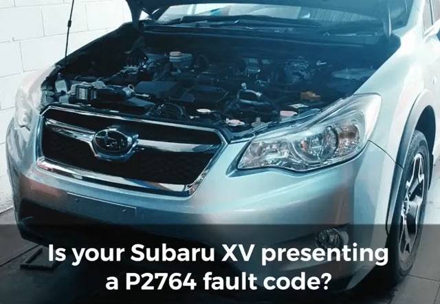 Subaru P2764 fault code – lights on dash